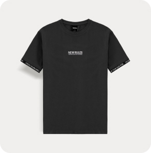 Футболка с лентой